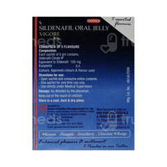 Vigore 5 Assorted Flavour Oral Jelly Sachet 5 Gm Pack Of 5
